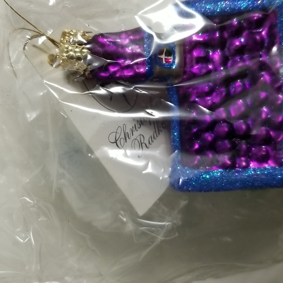 VINTAGE CHRISTOPHER RADKO CHURCH CHRISTMAS ORNAMENT - Picture 5 of 10